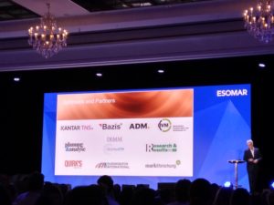 ESOMAR 2018 closing Bazis sponsor